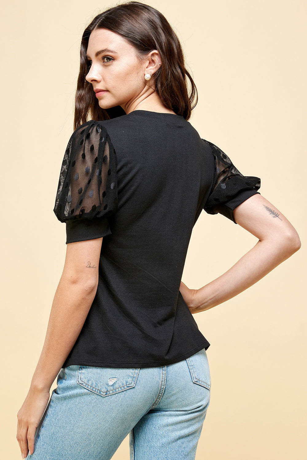 Black Short Sleeve Shirt